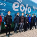Eolo-Kometa, Ivan Basso scala il Cuvignone con gli sponsor