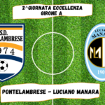 2^ giornata – Riscatto Pontelambrese, Luciano Manara al tappeto