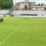 Legnano-Caronnese minuto di silenzio per Rinaldi