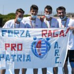 Pro Patria Arc di Busto Arsizio 4×400 juniores: Belotti, Coppini, Mancinelli e Martorella Campioni d’Italia