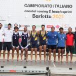 Coastal Rowing, doppia medaglia tricolore per la Canottieri Luino a Barletta