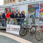 Il grande ciclismo sbarca in Piazza Monte Grappa a Varese