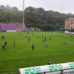 Caronnese beffata all’ultimo e in 9 a Gozzano