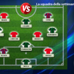 La squadra della settimana: più flop che top. Tridente colorato senza lilla