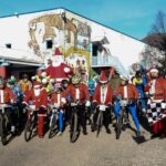Pedalata di Babbo Natale, in 90 in bici a Gemonio
