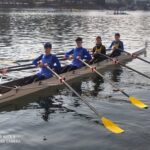 Canottieri Luino in primo piano alla D’Inverno sul Po