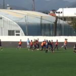 Santi in paradiso: una doppietta del bomber ribalta la Lavagnese (1-2) e manda in estasi la Caronnese