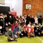 Secondo incontro di “Basket una Scuola di Vita”: De Nicolao alla Vidoletti di Varese
