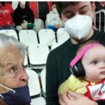 La signora Garbosi e la piccola Mia unite dall’amore per la Pallacanestro Varese