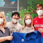Emozione De Nicolao: in ospedale dai bambini della Fondazione Ascoli
