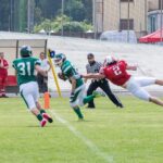 Prestigiosa vittoria per i Gorillas Varese che superano 29-28 i Rams Milano. Pronti per i playoff