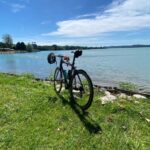 Venerdì a Gavirate 28km pedalando intorno al lago