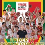 Varese Academy sul tetto d’Italia: i biancorossi conquistano lo scudetto nelle finali U17