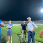 Lavori all’Ossola: lo stadio s’illumina