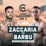 Da Gallarate a Roma: Zaccaria a caccia del titolo di Cage Warriors