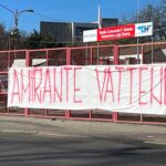 “Amirante vattene”. Continua la protesta della curva biancorossa contro il presidente del Città di Varese