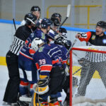 Maxi multa al Bressanone e -3 in classifica. Hockey day per Mastini-Falcons