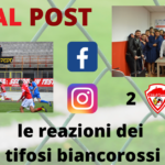 I social post Varese-Ponte San Pietro: “Ora si risale, così ci si può salvare. Forza vecchio cuore biancorosso”