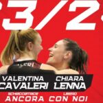 La Focol Legnano riparte da due totem: confermate Cavaleri e Lenna