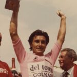 Beppe Saronni vola al cinema. A Busto “Il Campione” presentato dalla Maglia Rosa 1983