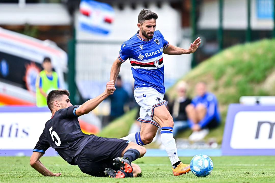 Buona Pro Patria, tutto il resto è Doria. A Livigno è 3-1 Samp