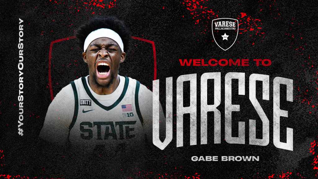 Gabe Brown è un nuovo giocatore biancorosso