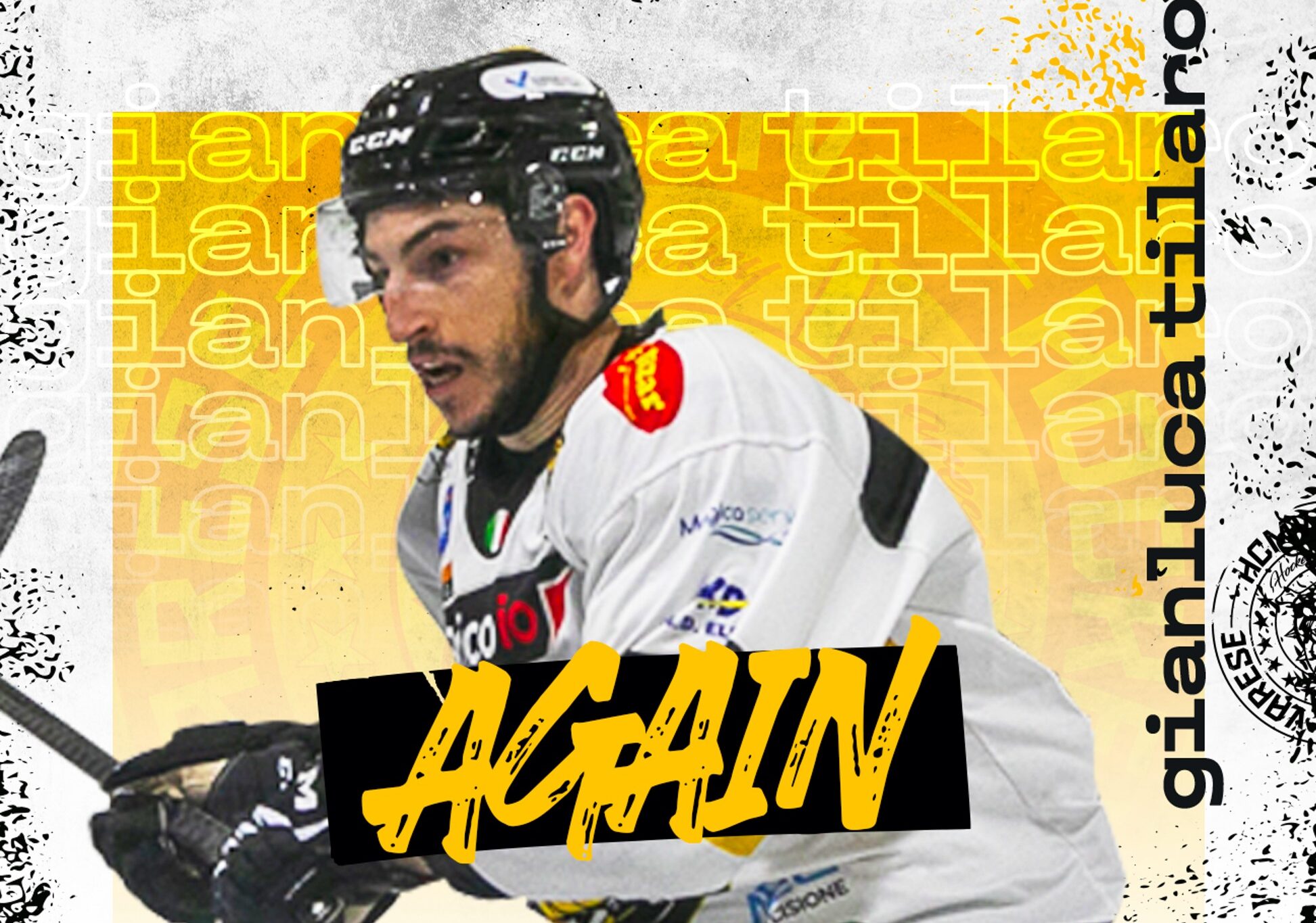 L’hockey Varese piazza un’altra riconferma e si tiene stretto Gianluca Tilaro