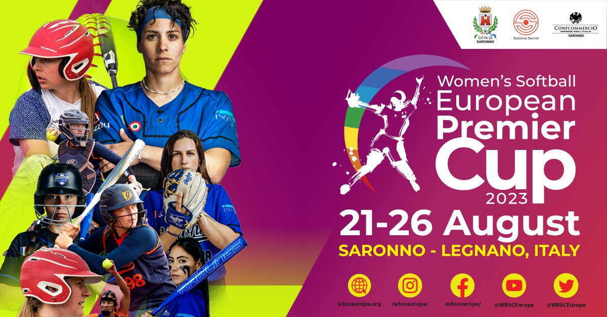 Coppa Campioni di Softball a Saronno e Legnano: calendario partite, prezzi biglietti ed abbonamenti