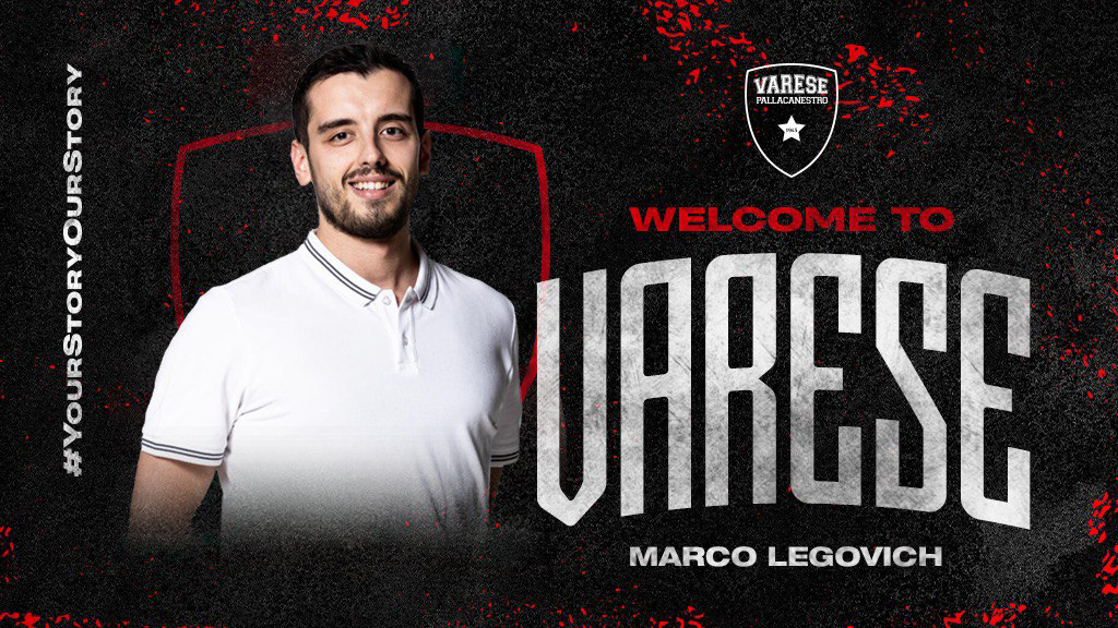 Marco Legovich è il nuovo assistant coach della OJM: “Varese piazza internazionale, occasione di crescita”