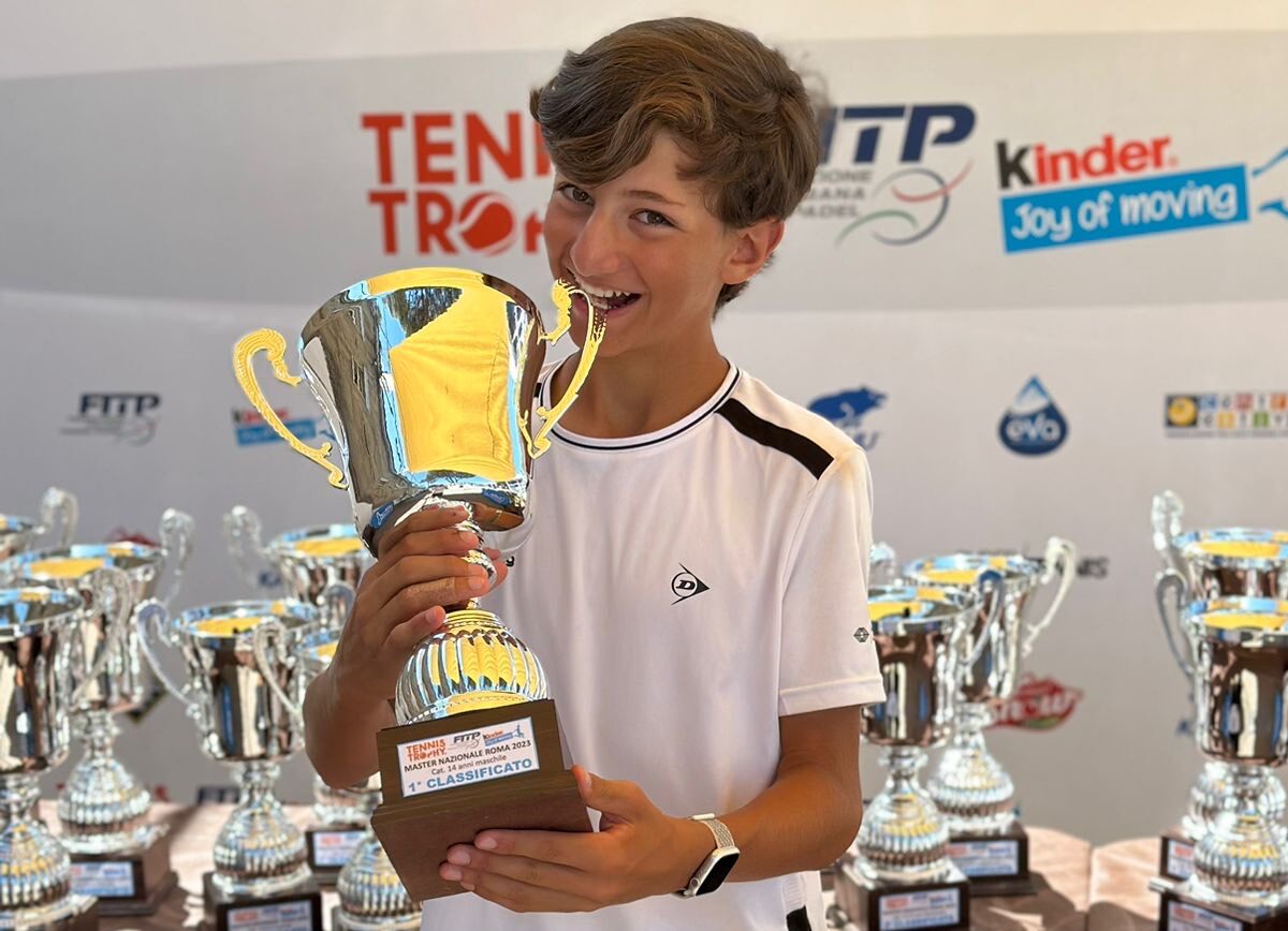 Rafael Piazza Gama vince il Master U14 del Trofeo Kinder Joy of Moving. Altobelli: “Talento in cui crediamo molto”