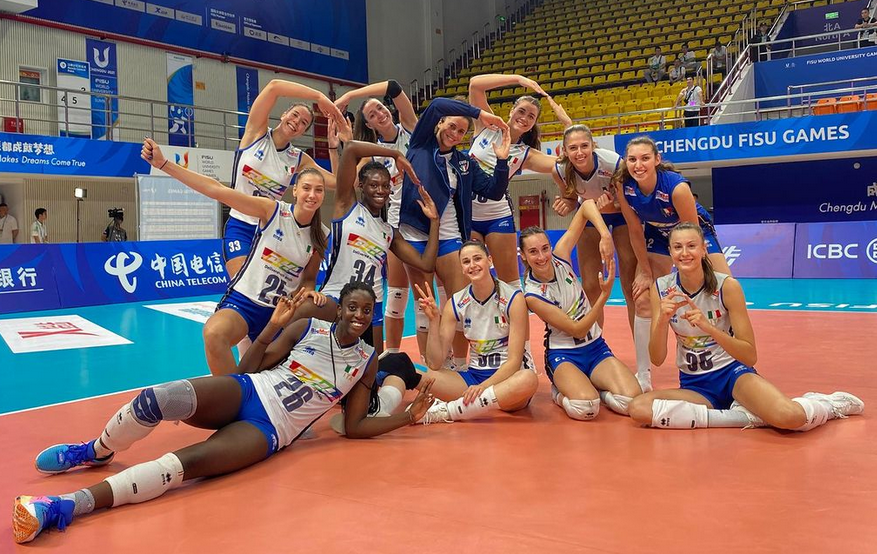 Universiadi – L’Italia femminile chiude al quinto posto