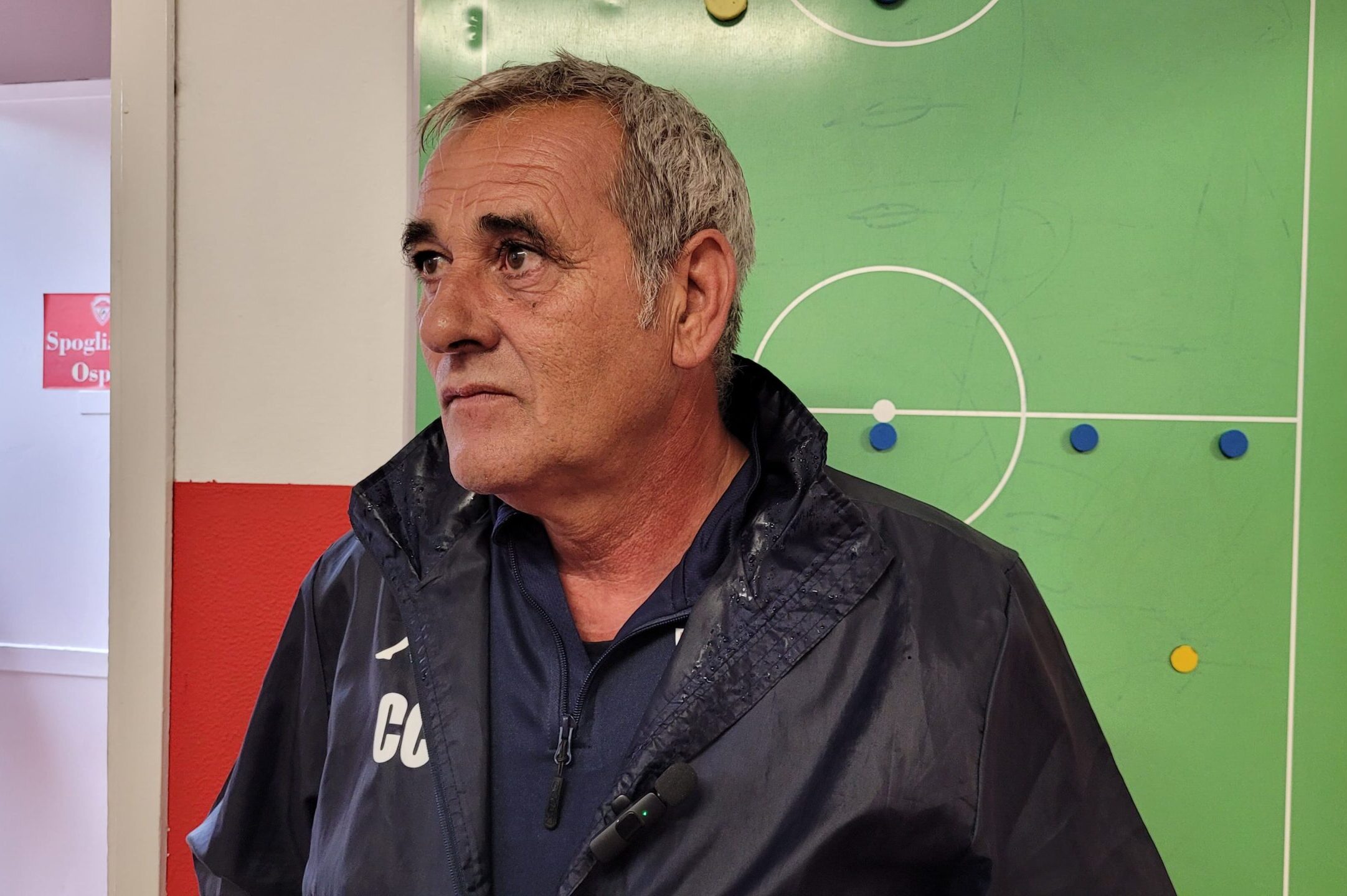 Cotta: “La squadra ha reagito nel modo giusto, stiamo lavorando sull’attacco. Contro la Lavagnese possiamo vincere” – VIDEO