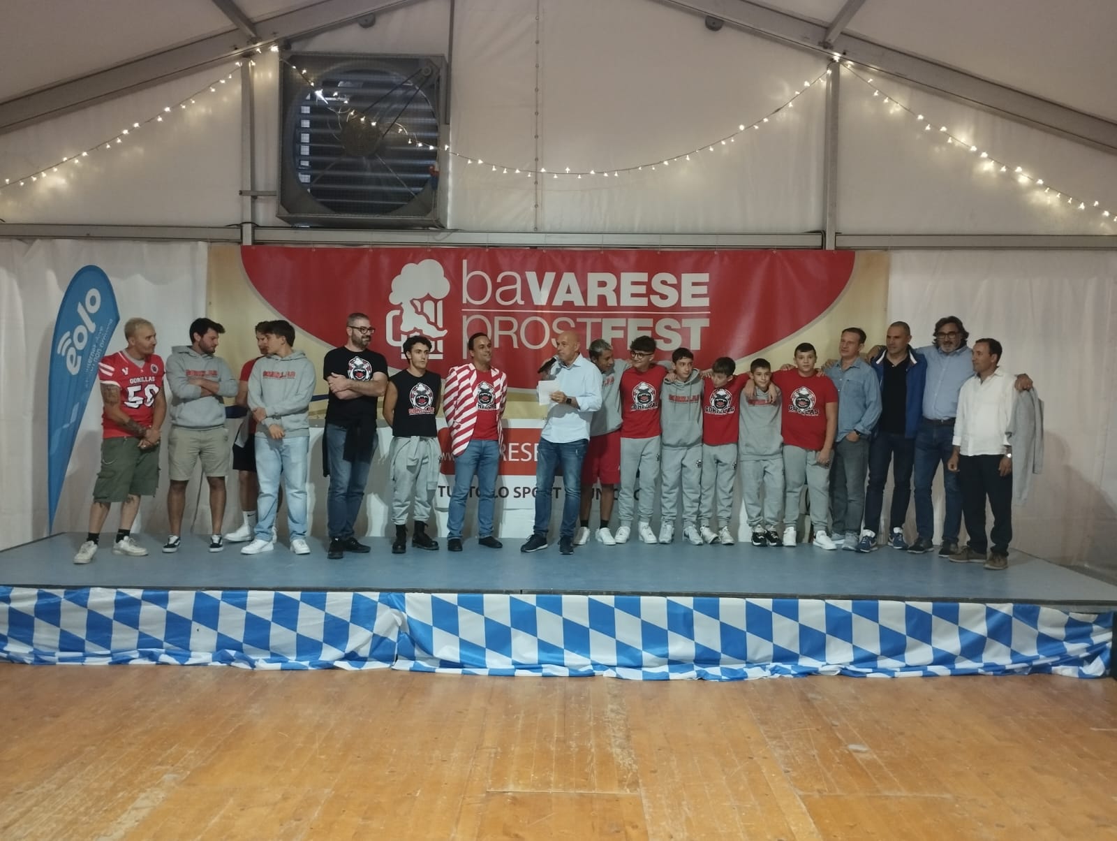 Ospiti in Fiera – I Gorillas Varese festeggiano 10 anni di storia. Ambrosetti: “Grande traguardo”