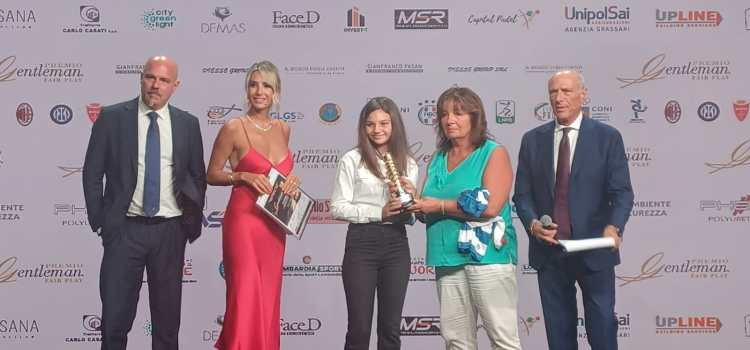 “Toglietemi tutto ma non la maglia della Pro Patria”: Asia Confortino premiata tra i campioni
