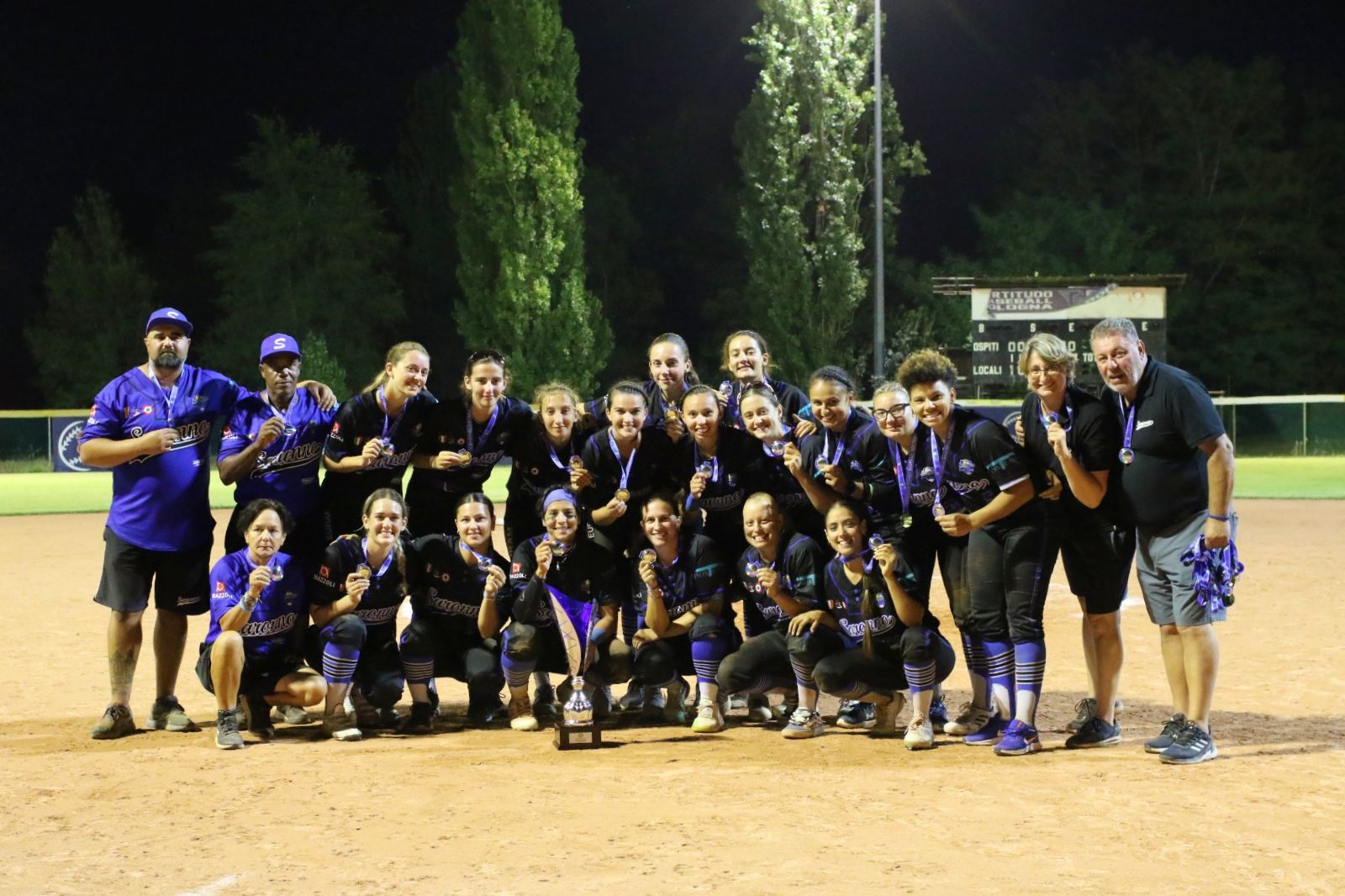 Il Saronno Softball alza la Coppa Italia, Rotondo: “Mai facile ripetersi”