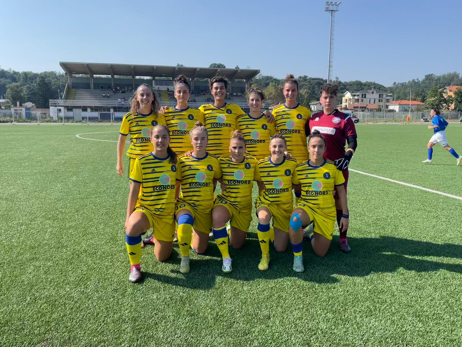 Solbiatese Azalee, con Moncalieri un punto e qualche rammarico: 3-3