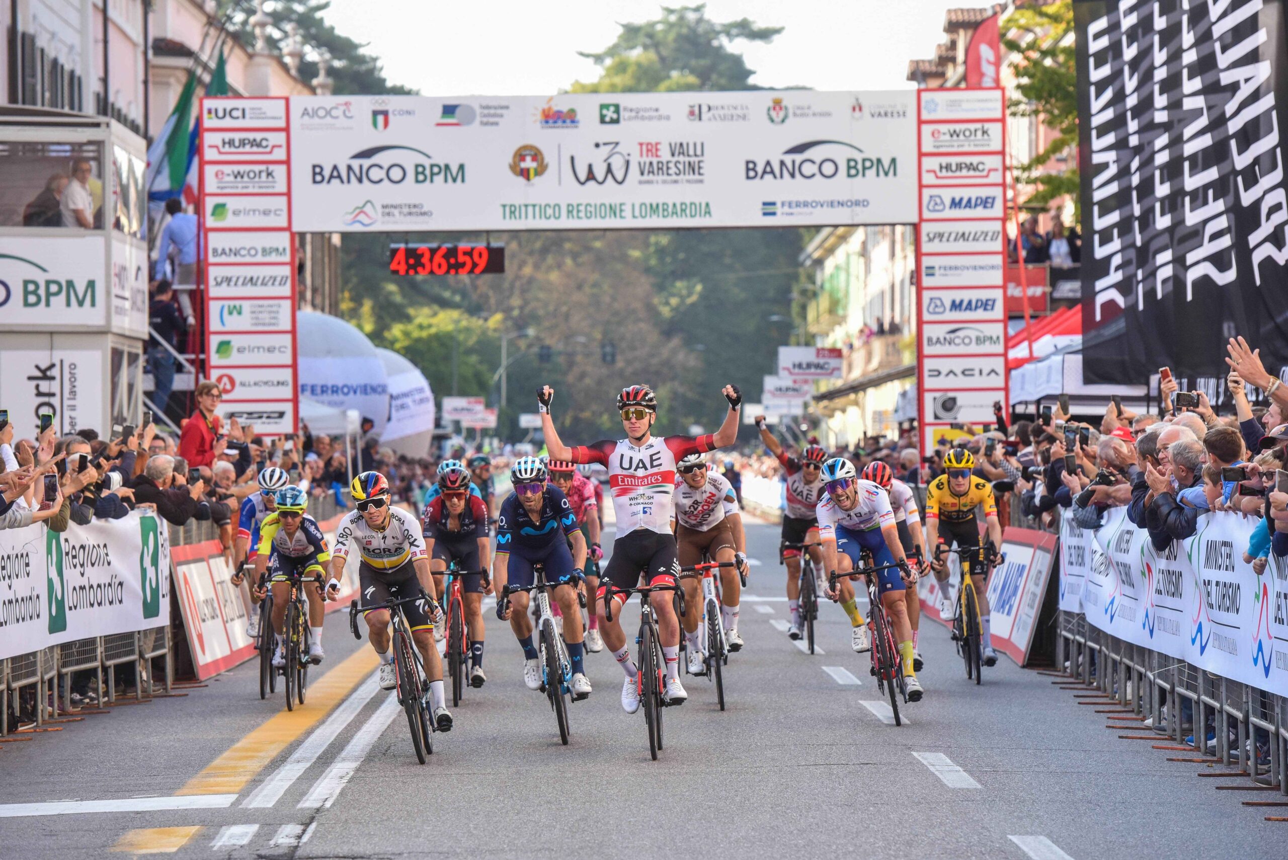 Countdown per la Tre Valli: ciclismo di nuovo protagonista a Varese. Pogacar c’è