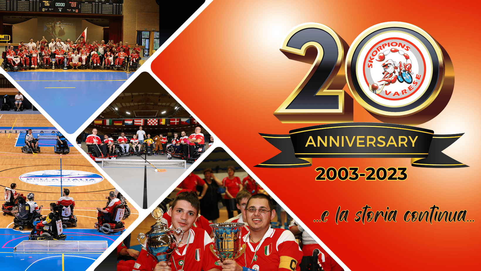 20 anni di Skorpions Varese: una storia di sport ed emozioni