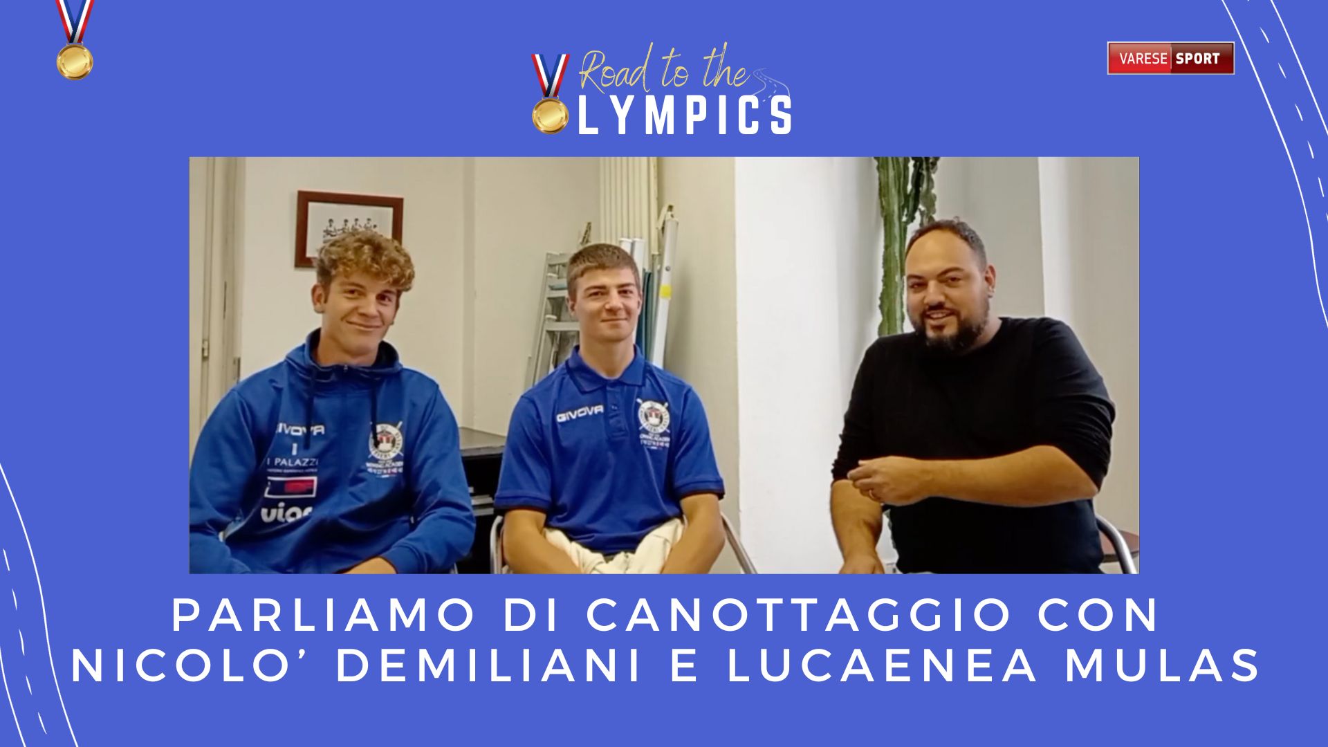 Road to the Olympics, ottava puntata: parliamo di canottaggio con Nicolò Demiliani e LucaEnea Mulas