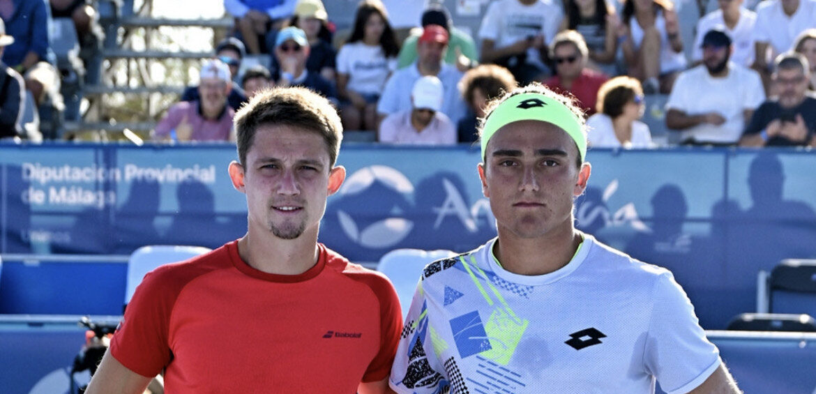 ATP 125 di Malaga: il sogno di Bellucci finisce in finale. Vince Blanchet