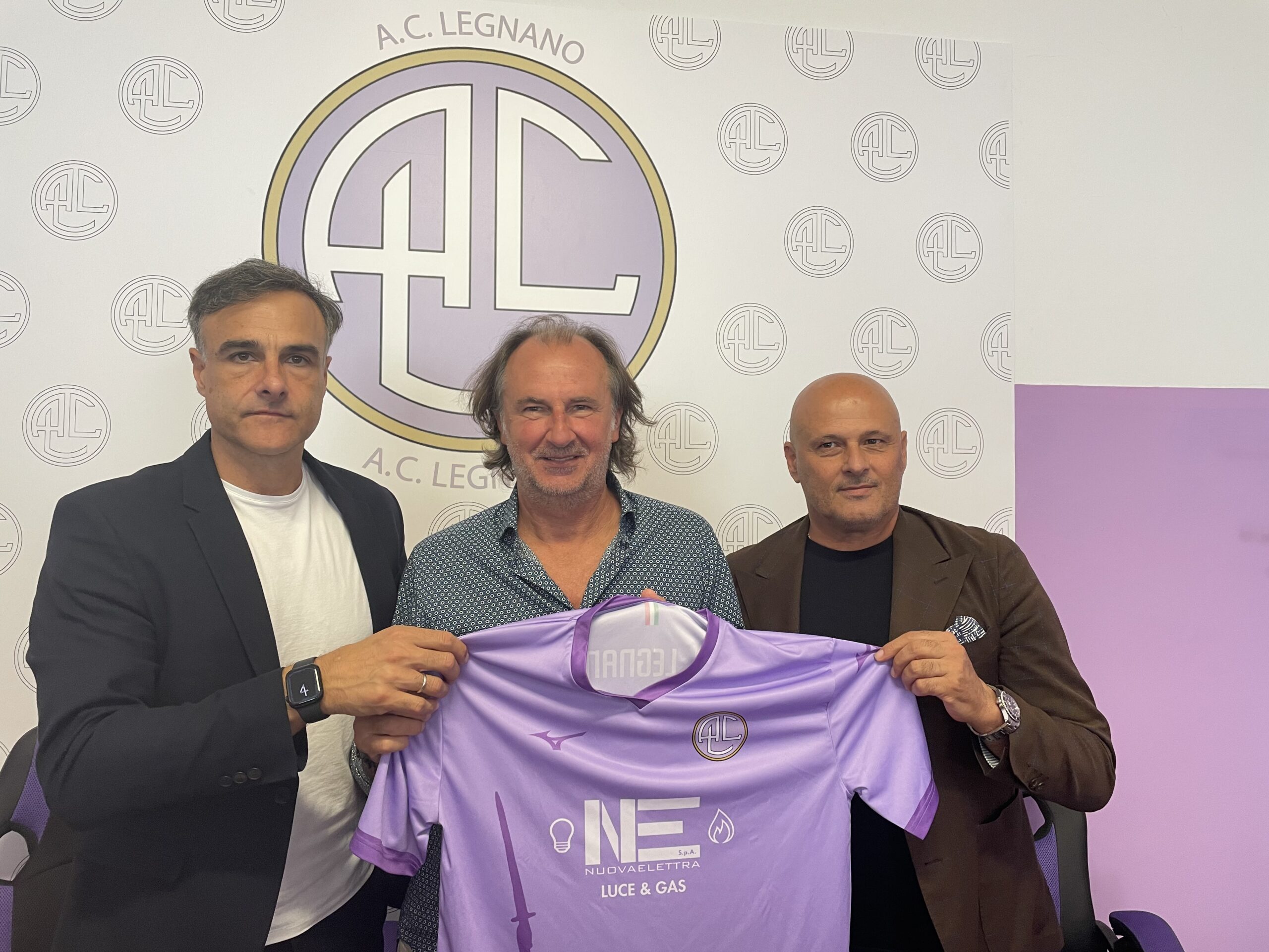 Il Legnano presenta Rambaudi e Coni: “Lavorare bene e sodo, in campo e fuori”