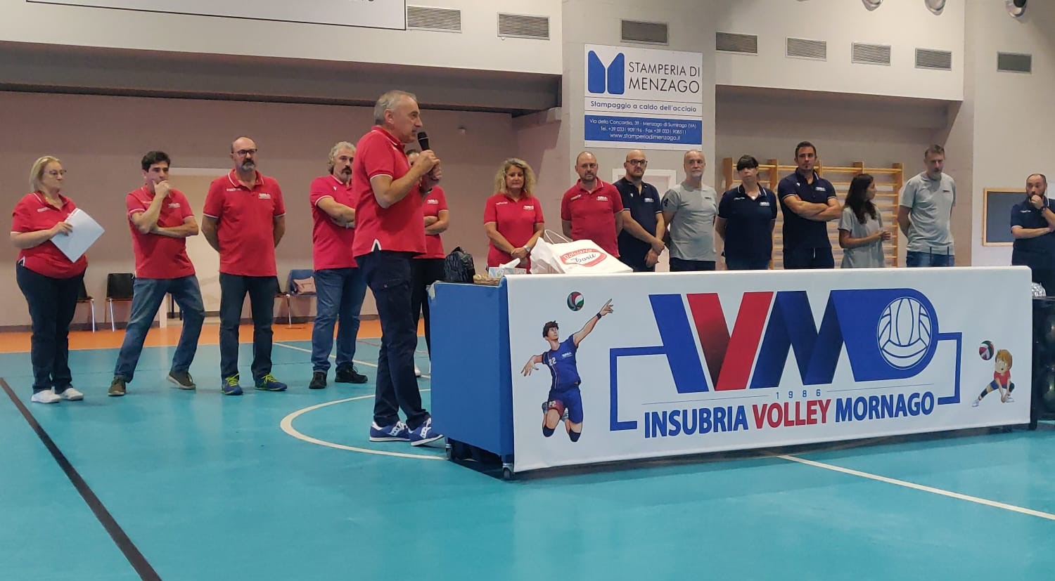 L’Insubria Volley Mornago si presenta al pubblico: alzato il sipario sulla nuova stagione