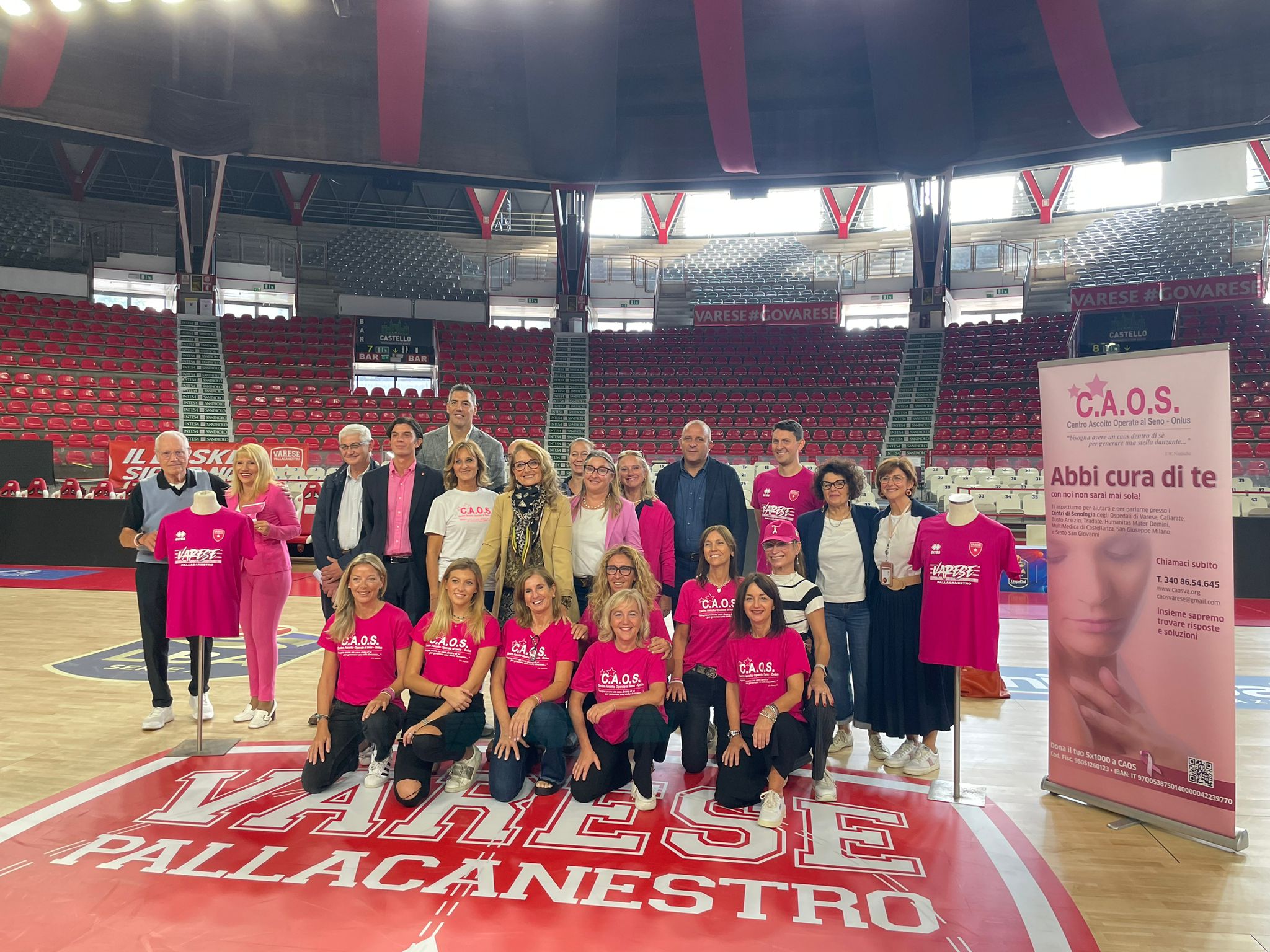 It’s More Than a Game: Pallacanestro Varese scende in campo nella battaglia contro il tumore al seno