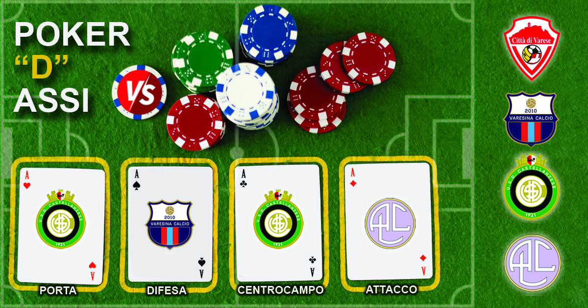 Poker “D” Assi – Coppia della Castellanzese, il Varese lascia il tavolo