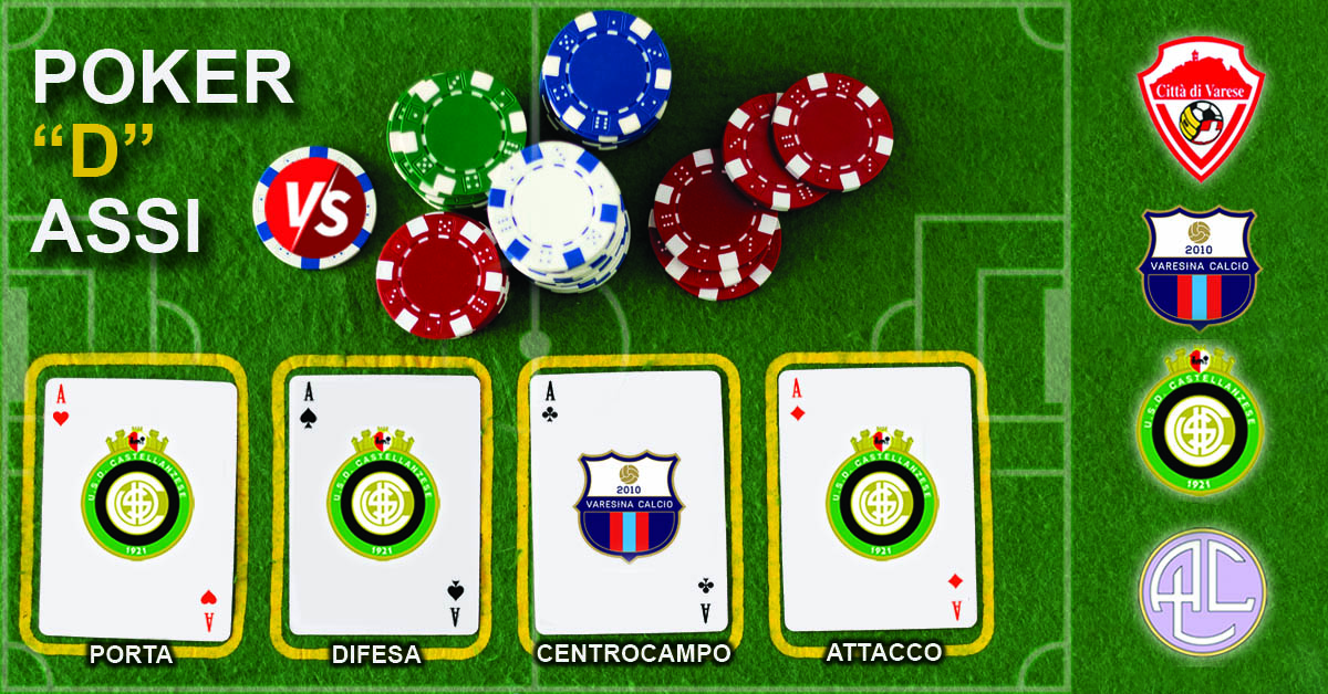 Poker “D” Assi – La seconda impresa non riesce: Castellanzese frenata dalla Varesina