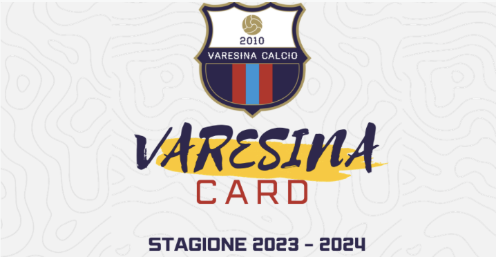 Aria di novità in casa rossoblù: ecco la Varesina Card