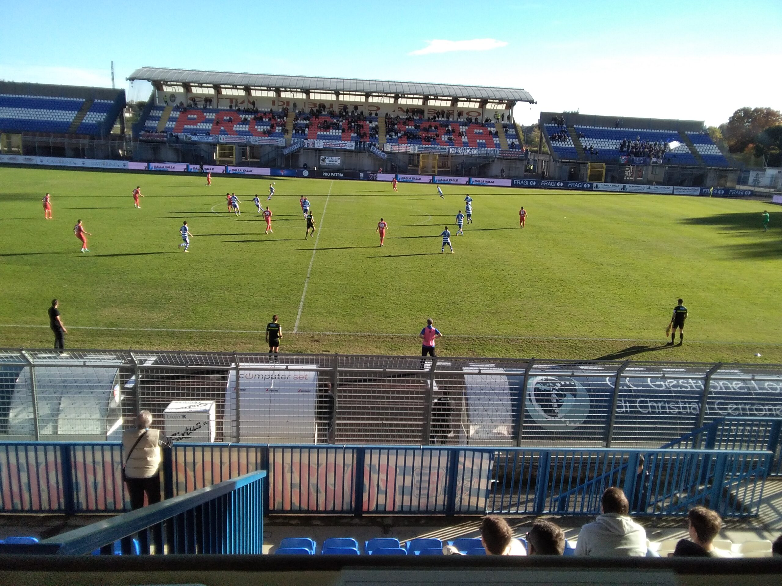 Stanzani salva panca ma non cavoli. Solo pari tra Pro Patria e Fiorenzuola (1-1)