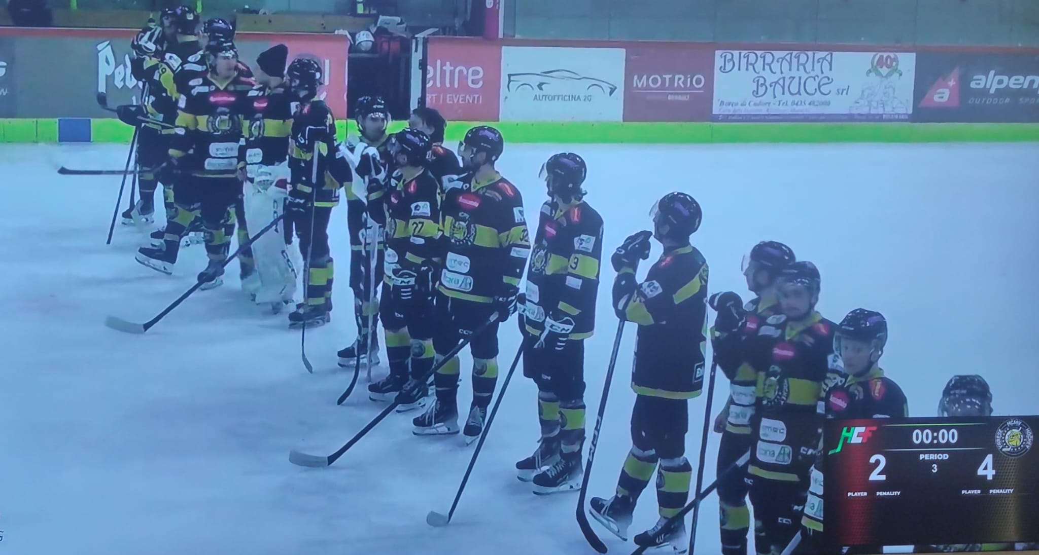 Picchi di felicità, tripla gemma di Pietroniro: i Mastini sbancano Feltre 2-4