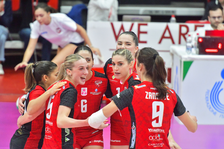 Coppa Italia Frecciarossa A2– Futura Volley Giovani già qualificata ai quarti
