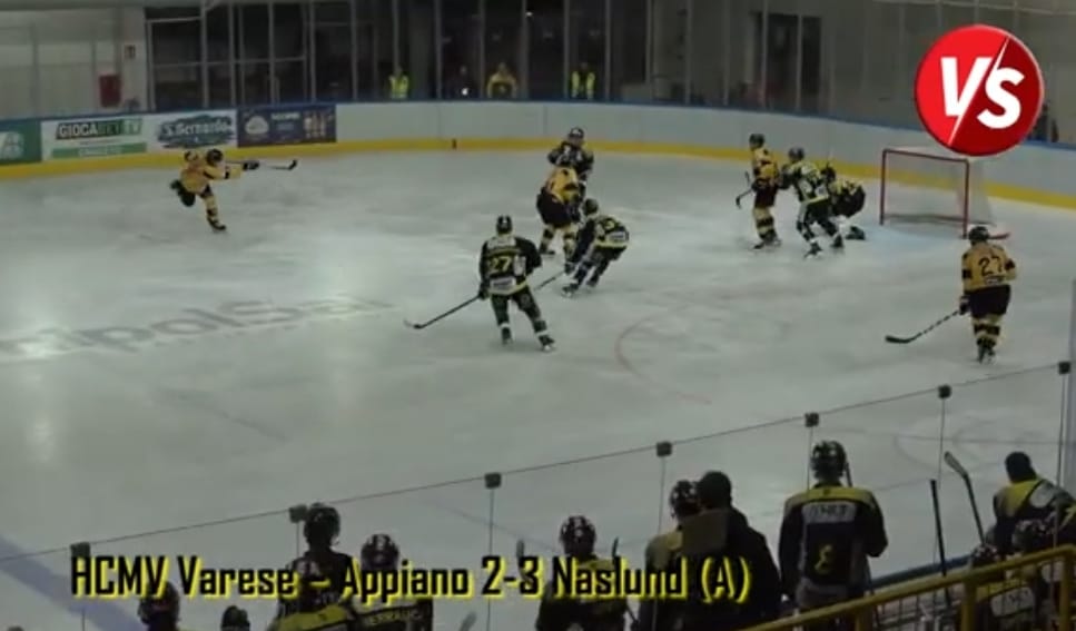 Highlights HCMV Varese – Appiano 3-4 SO